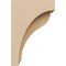 Ekena Millwork 3"W x 6"D x 9"H Classic Helena Rough Cedar Woodgrain TimberThane Corbel, Primed Tan CORUR03X06X09HELRCPR - alternate 5